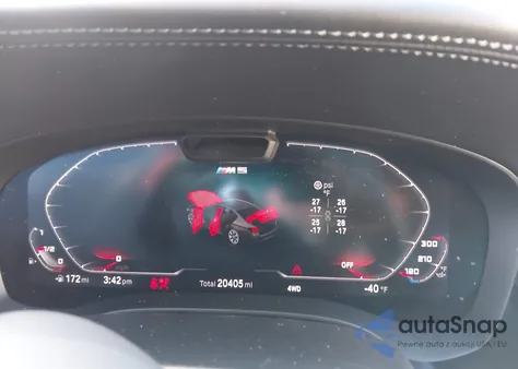 2023 BMW M5 z USA, uszkodzony, nr VIN WBS83CH06PCL40075